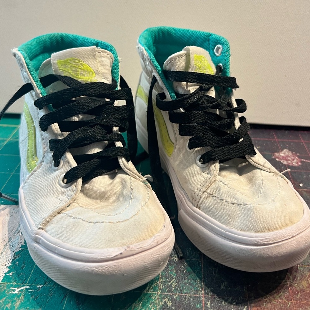 Kids Vans worn but still in fair condition
